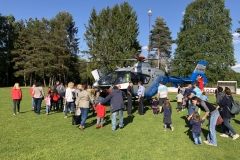 Hubschrauber ganz nah