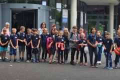 Gruppenbild vor dem SWR