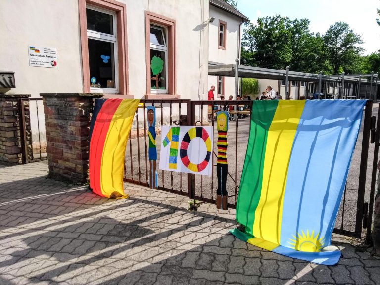 Empfang der Ruander